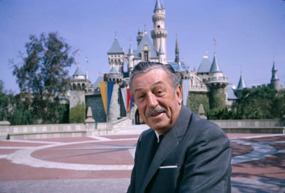 Walt-Disney-at-Disneyland